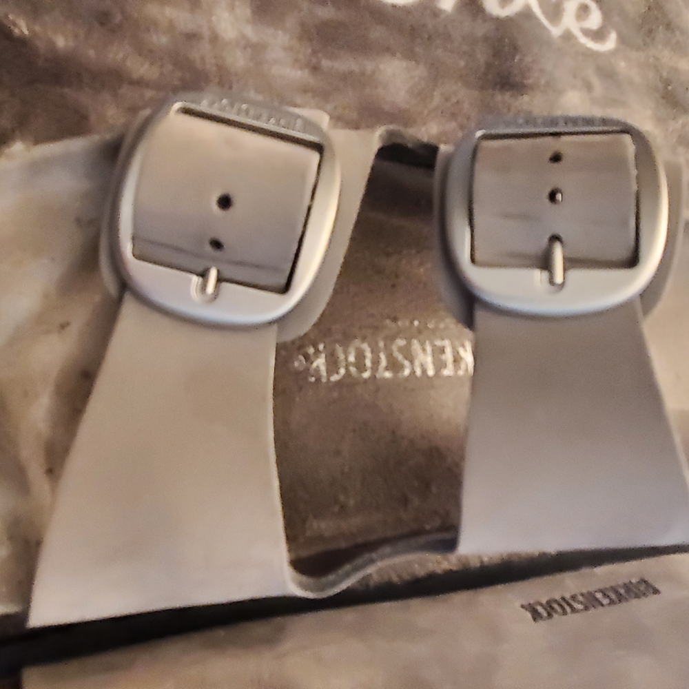 Birkenstock Silver Sandals